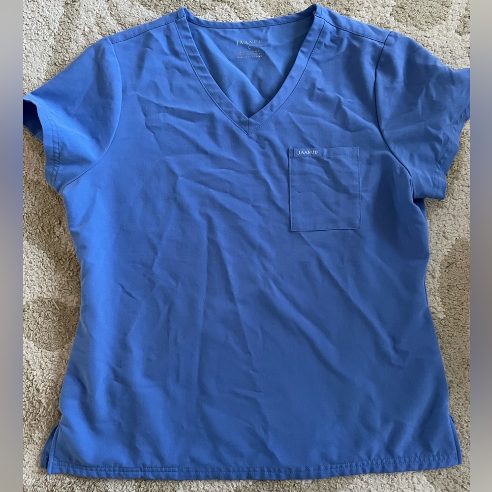 Jaanuu Women’s Scrub Top Size Large